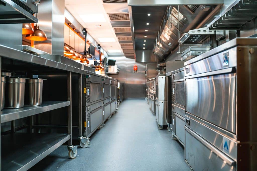 Kooklijn van de Whitbread Kitchen of the Future